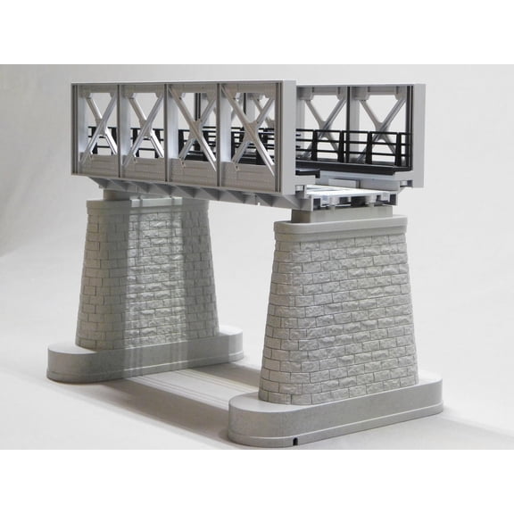 MTH RAILKING Steel Girder Bridge - Silver O GAUGE40-1120