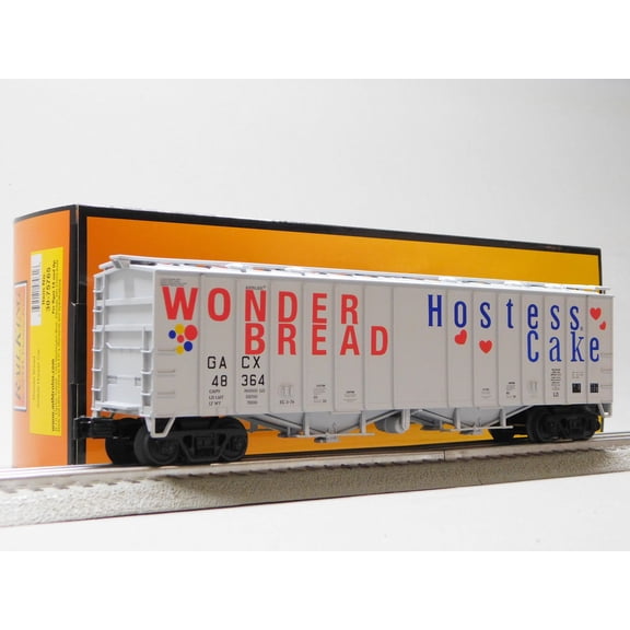 MTH RAILKING WONDER BREAD AIRSLIDE HOPPER CAR O GAUGE 30-75765