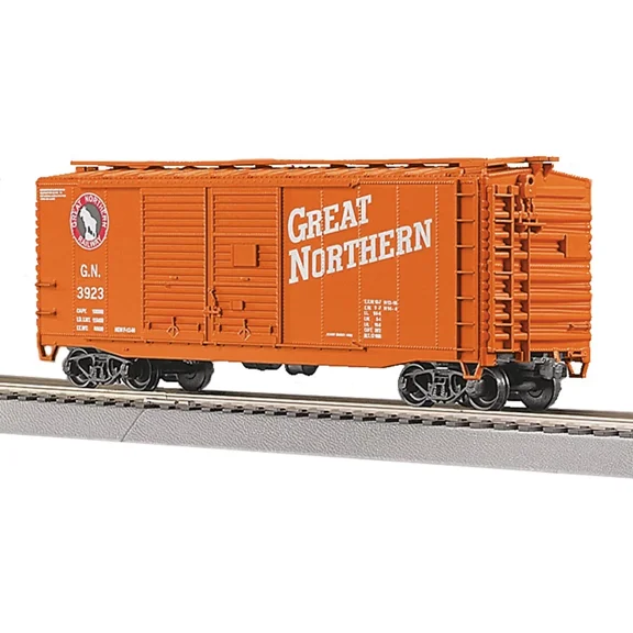 MTH Rail King 30-7455 Great Northern 40' Doulbe Door Box Car