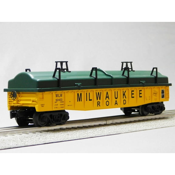 MTH RailKing Milwaukee Road Gondola Car with Cover