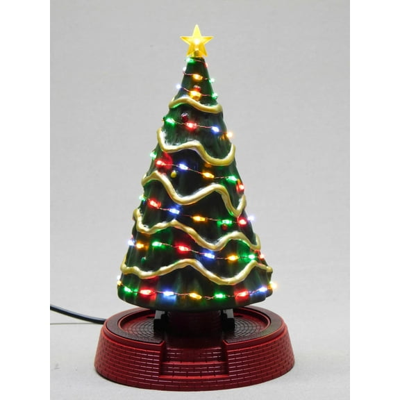 MTH TOWN SQUARE CHRISTMAS TREE W/LED CHRISTMAS LIGHTS O GAUGE 30-11096