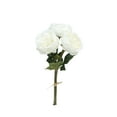thumbnail image 1 of My Texas House Faux Peony Bundle, White, 19", 1 of 5