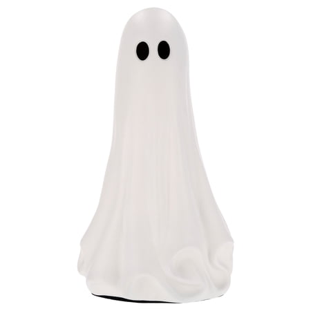 My Texas House Halloween Large Ghost Decoration, Black and White, 22"