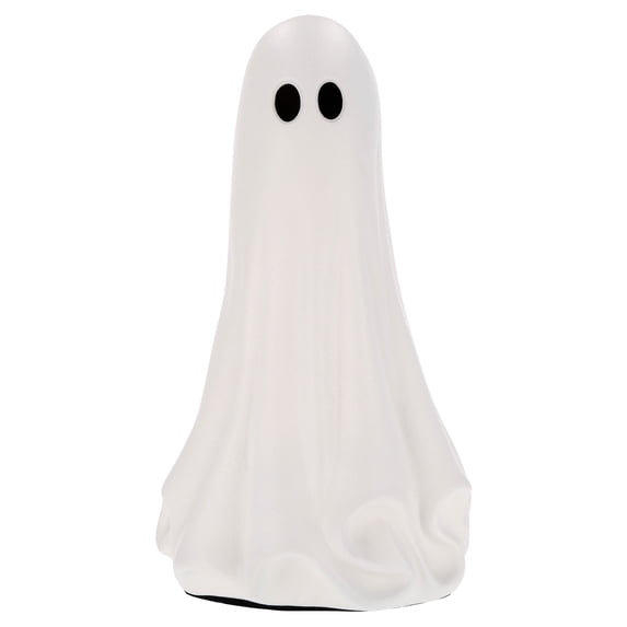 My Texas House Halloween Large Ghost Decoration, Black and White, 22"