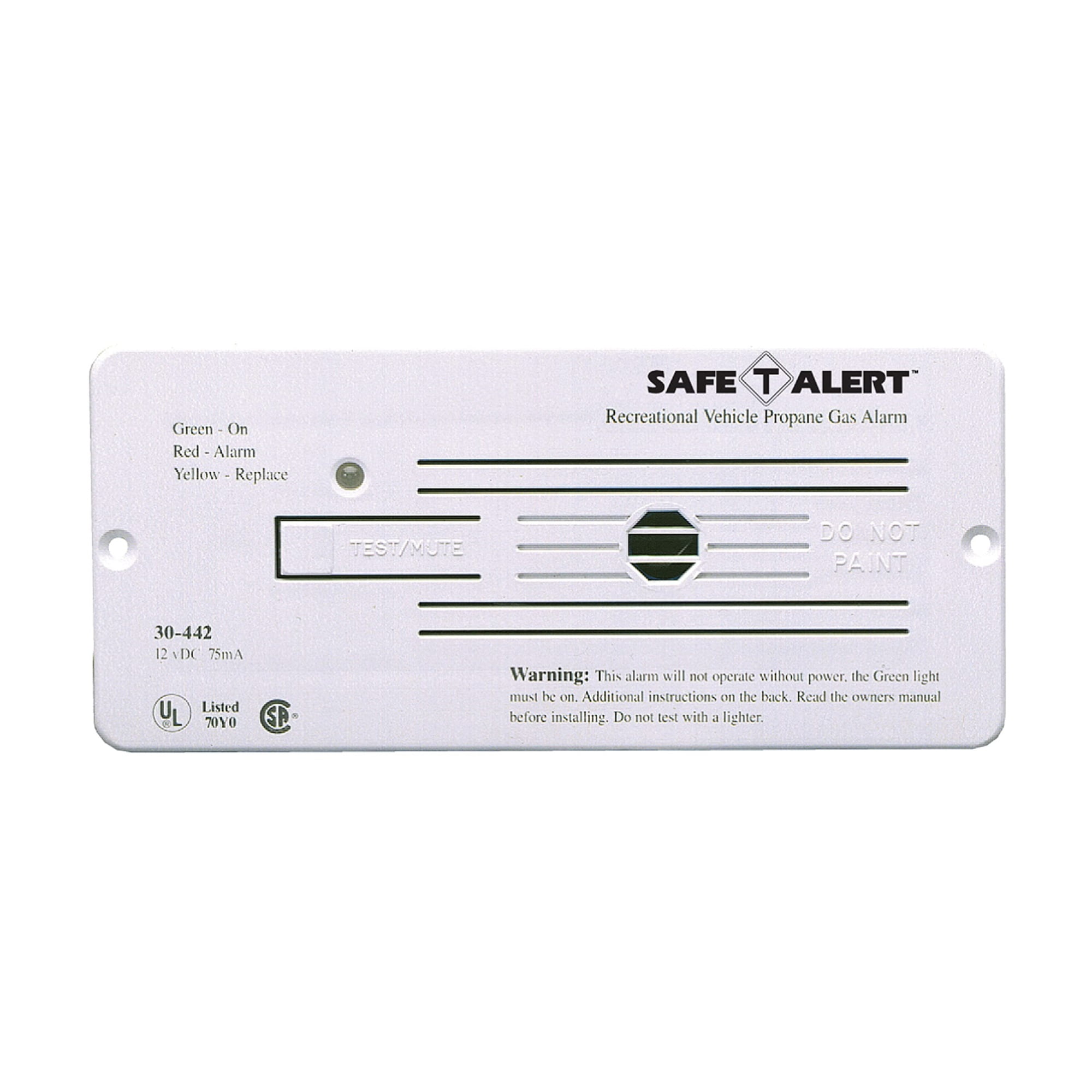 MTI Industries RV Propane Detector with LP Sensor - Safe T