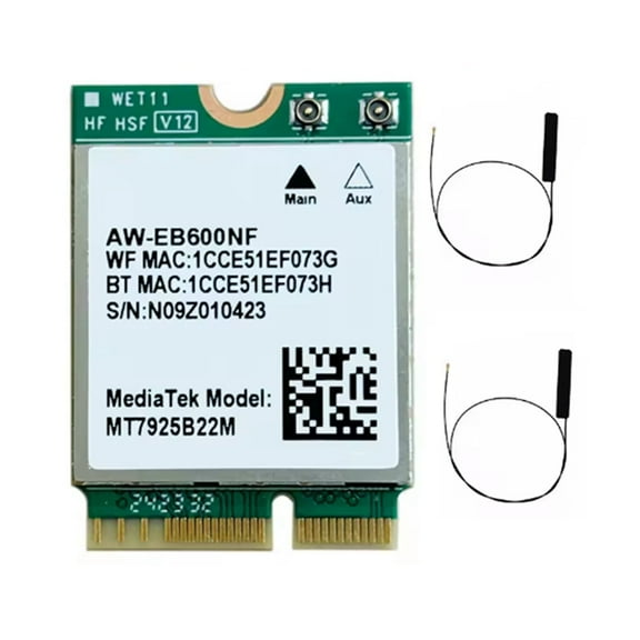 MTK7925 WiFi7 Tri Band Wireless Network Card WiFi Card 2.4G/5G/6Ghz Network Wireless A y1069