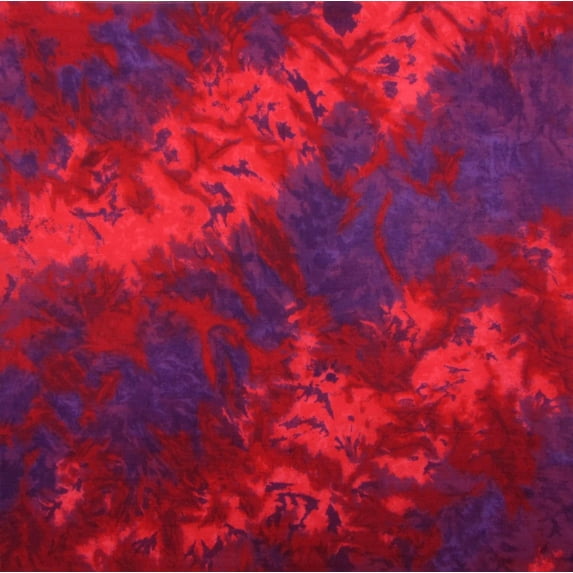 MTL® Red Purple Tie Dye Bandana