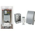 thumbnail image 1 of Taymac Outdoor GFCI Outlet Kit MKG4280SS - Lockable - Multicolor — Indoor & Outdoor Use, NEC-Compliant, 1 of 3