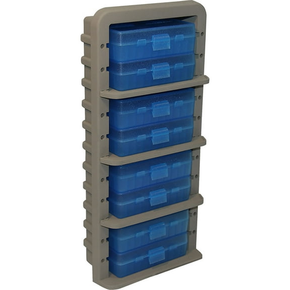 MTM Adjustable Steel Ammo Rack for Eight 9 mm Handgun