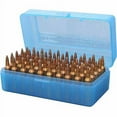thumbnail image 1 of MTM CASE-GARD R-50 50RD RIFLE AMMO BOX 3.08" MAX OAL POLY BLUE, 1 of 2