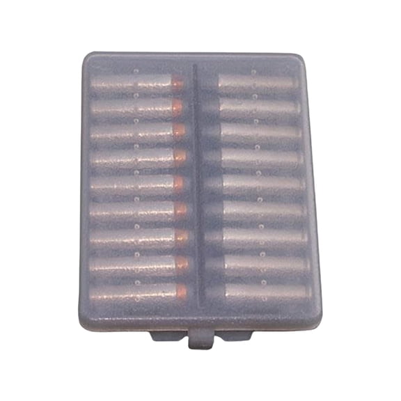 MTM HANDGUN AMMO WALLET 38/357 18RD POLY CLEAR SMOKE