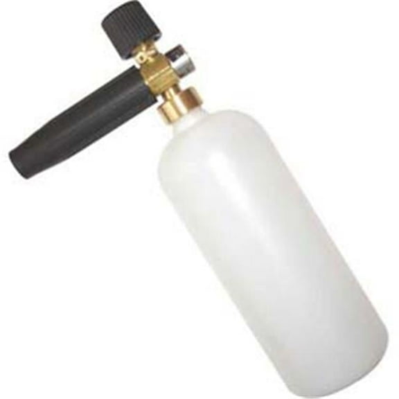 MTM Hydro B481867 Professional Long-Range Detergent Foamer, Brass, Black & White