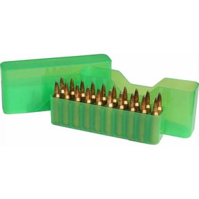 MTM J-20 Slip Top, S Series, 20-Round Ammo Case, Green