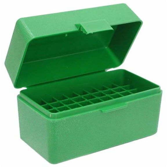 MTM RS Flip Top, S Series, 50-Round Ammo Case, Green