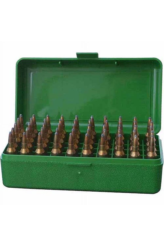 RSLD Flip Top, 50-Round Ammo Case, Green