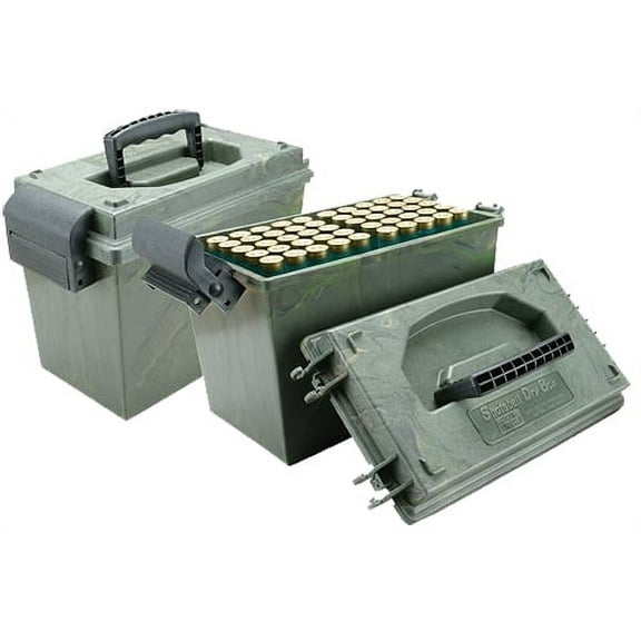 MTM SHOTSHELL DRY BOX 20 GA 100RD POLY GREEN WILD CAMO