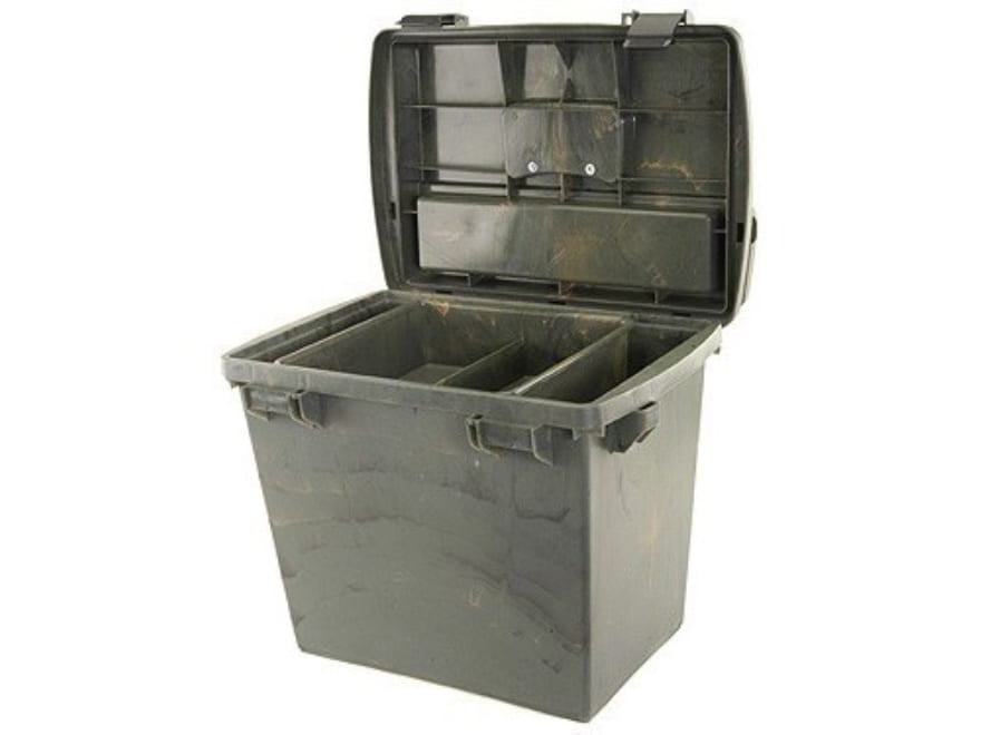MTM SPORTSMEN'S SPID 7 DRY BOX LARGE POLYPROPYLENE GREEN WILD CAMO