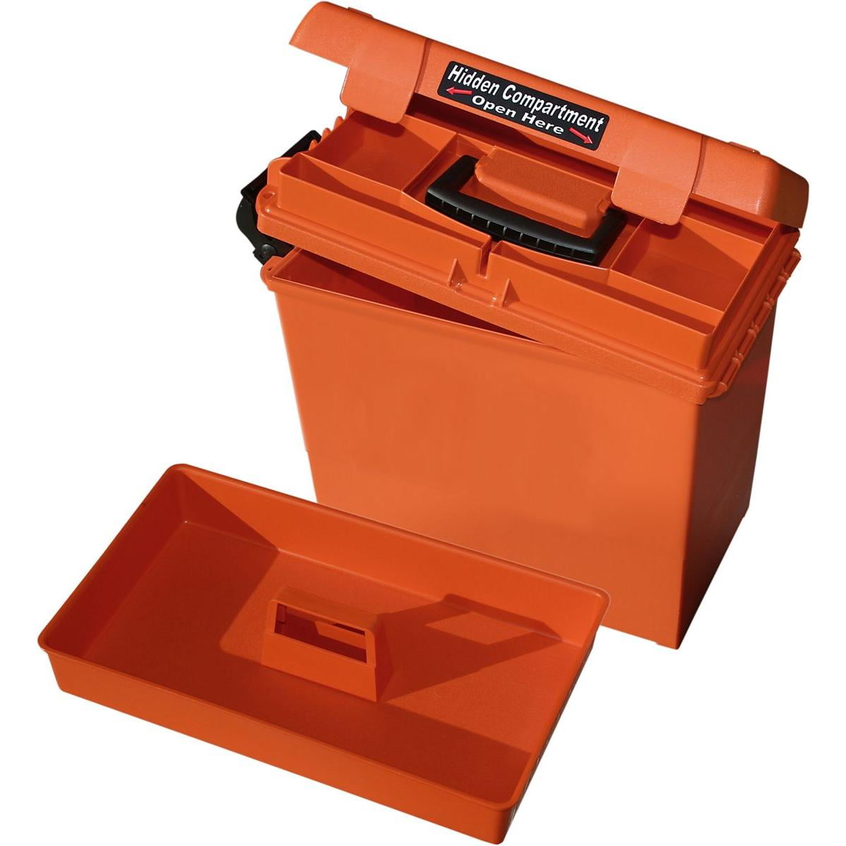 MTM Sportsman Dry Box, Large, Orange 