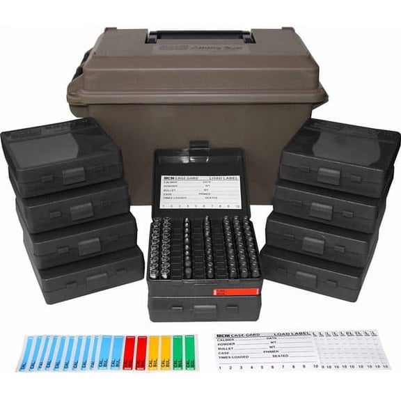 MTM Textured finish Ammo Can, Dark Earth, 9 mm, 6 lb