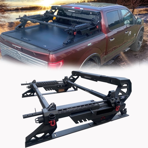 MTNTOPCN Pickup Roll Bar Military Patent Design Heavy-Duty, Adjustable Width