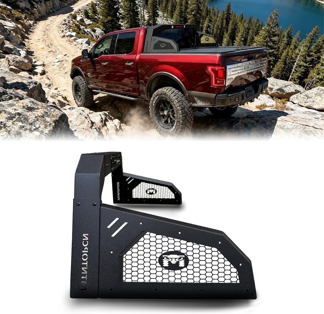 MTNTOPCN Pickup Roll Bar Military Design Heavy-Duty Adjustable Width ...