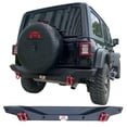 thumbnail image 1 of MTNTOPCN Aluminum Rear Bumper for Jeep Wrangler JL and JLU Stylish, Functional, 1 of 6