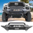 thumbnail image 1 of MTNTOPCN Steel Front Bumper Compatible for Toyota Tacoma 2016-2023 Pick-up Assembled with Two Wings, 1 of 8