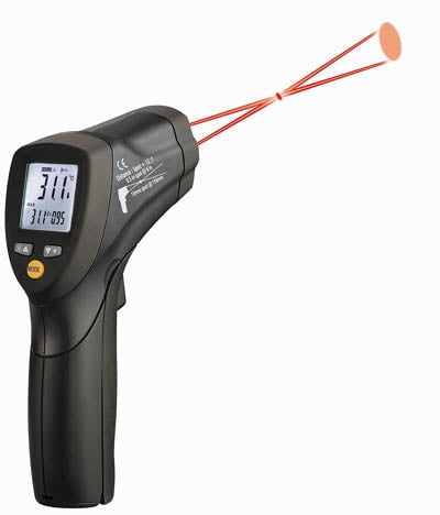 MTP 1329 - THERMOMETER INFRARED -50 TO 550C/DUAL LASER SIGHTING