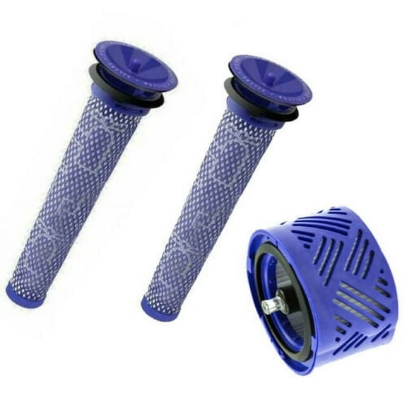 MTP  2 Pre + 1 Hepa Post Filter For Dyson V6 DC59 Cordless Vacuum 96566101, 966741-01 Dyson V6 HEPA vacuum, Dyson V6 Absolute