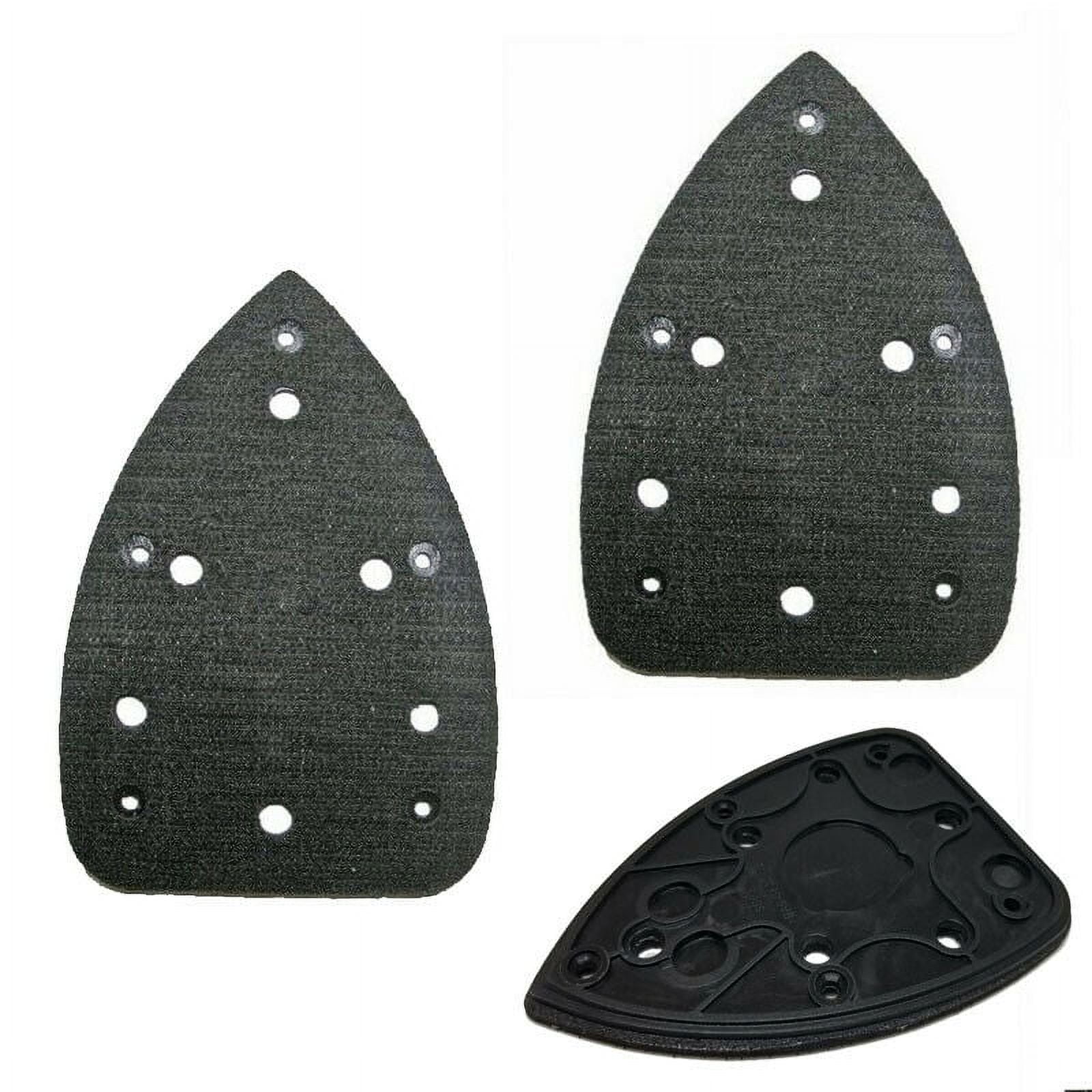 Nuolux Mouse Sander Sanding Pads Sandpaper Pad Detail Decker Sheets Replacement Black Discs, Size: 14 1889251