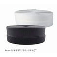 thumbnail image 1 of MTP Black / White Sew On Style  Hook and  Loop Fastener Interlock Strap 3/4" 1" 1.5" 2" 3" 4" 5" 6" 7" Inch Fastener (Sold By 2/5/10/27 Yards) Premium Grade, 1 of 4