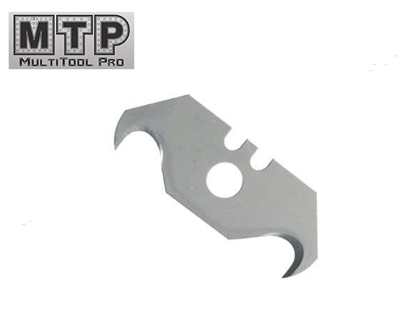 MTP ® Pack 30 Pc Utility Hook Blades w/ Free Case Carpet Roofing Knife
