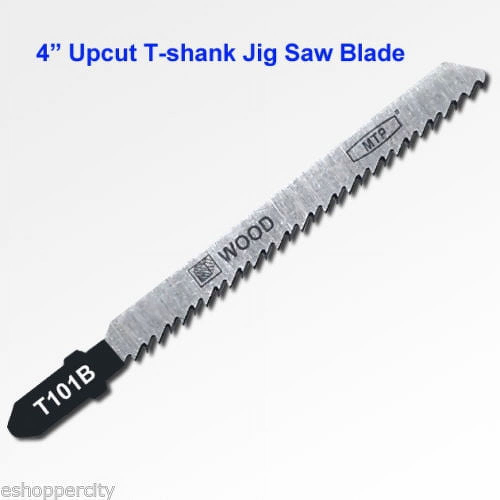 Jigsaw Blades T Shank 20PCS T101BR with Case, Compatible with Bosch Dewalt  Black and Decker Jig Saw Blades Set for Wood, 4 in. 10 TPI Fast & Accurate