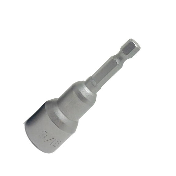 MTP Pack of 3 Magnetic 9/16" Nut Driver Set Quick Rapid Release Hex Shank For Power Drill Setter