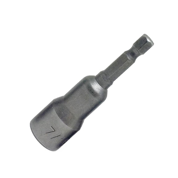 MTP Pack of 6 Magnetic 7/16" Nut Driver Set Quick Rapid Release Hex Shank For Power Drill Setter