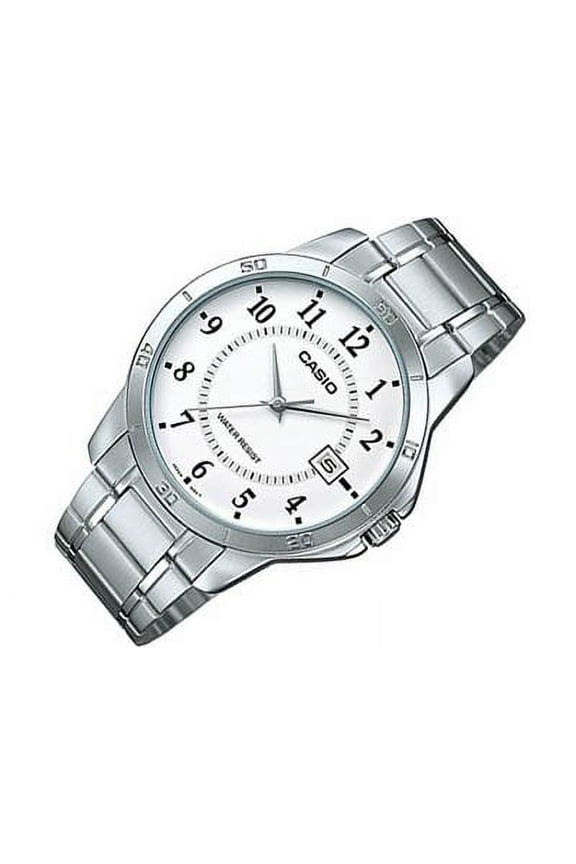 MTP-V004D-7B White Dial Stainless Steel Watch
