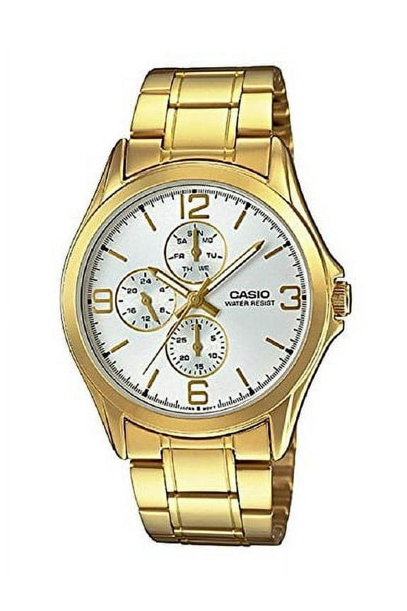 MTP-V301G-7A Gold-Tone Stainless Steel Watch - Multi Dials