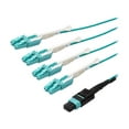 thumbnail image 1 of StarTech.com MPO8LCPL2M MTP to LC Breakout Cable - 6 ft / 2m - OM3 Multimode - 40Gb - Pull Tab - Plenum - MPO / MTP Connector - Fiber Optic Cable, 1 of 3