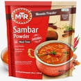 thumbnail image 1 of MTR Sambar Powder Ready Mix – Authentic Indian Curry Powder Blend of Turmeric, Red Chili, Fenugreek & Asafoetida – Great Aroma & Flavor – Perfect for Flavorful Sambar Broth – (200g, Pack of 1), 1 of 7
