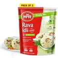 thumbnail image 1 of MTR Instant Rava Idli Mix - Ready to Cook Authentic Indian Breakfast, Lunch, Dinner or Snack Meal - No Added Preservatives - A Quick & Easy Recipe Suitable for Vegetarians - (500g, Pack of 2), 1 of 8