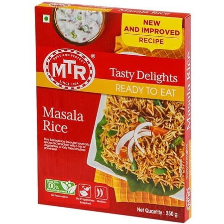 MTR Masala Rice (Ready-to-Eat) 8.9 oz box