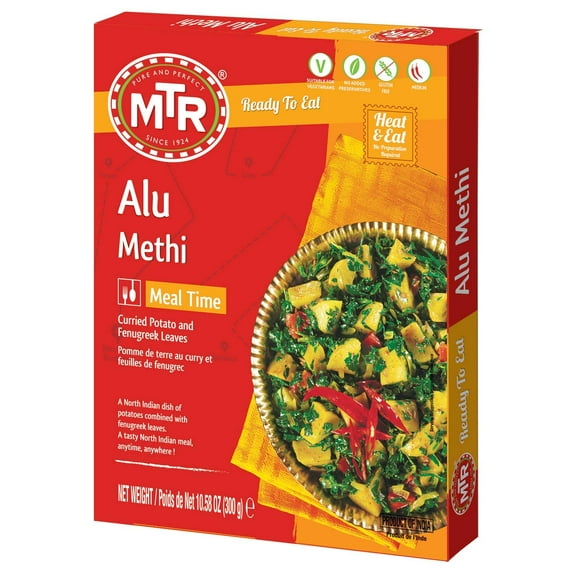 Mtr Ready To Eat Alu Muttar 300 gms - Instant Meal