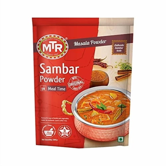 MTR Spice Sambar Powder 200 g (Pack of 24)