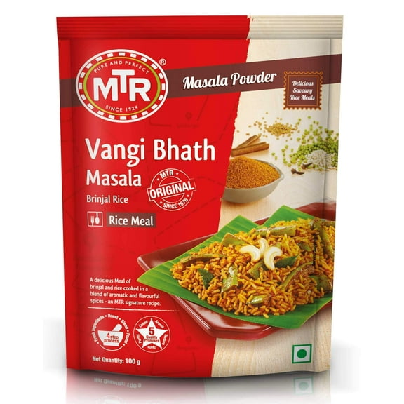 MTR Vangi Bhat Masala, 100 gms
