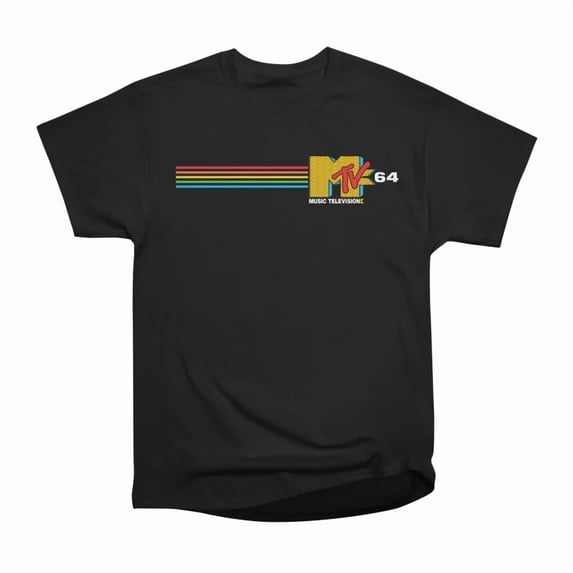 MTV 64 T-Shirt Tee Gift For Him Merch For Her Apparel For Friend