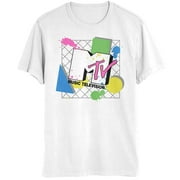 MTV - 80s Abstract Logo Mens T Shirt