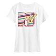 thumbnail image 1 of MTV - Allan Logo  - Women's Short Sleeve Graphic T-Shirt, 1 of 4