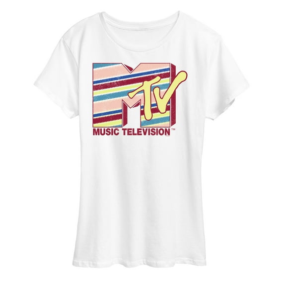 MTV - Allan Logo  - Women's Short Sleeve Graphic T-Shirt