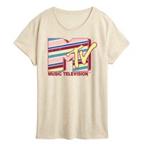 MTV - Allan Logo  - Women's Short Sleeve Graphic T-Shirt