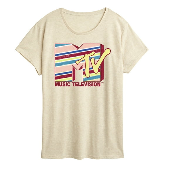 MTV - Allan Logo  - Women's Short Sleeve Graphic T-Shirt